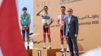 UIBU Student Wins Gold at Asian Road Cycling Championship 2026 in Saudi Arabia