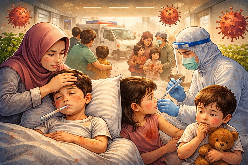 Hundreds of Confirmed Measles Cases in Children Up to February 2026, Here's How to Prevent It