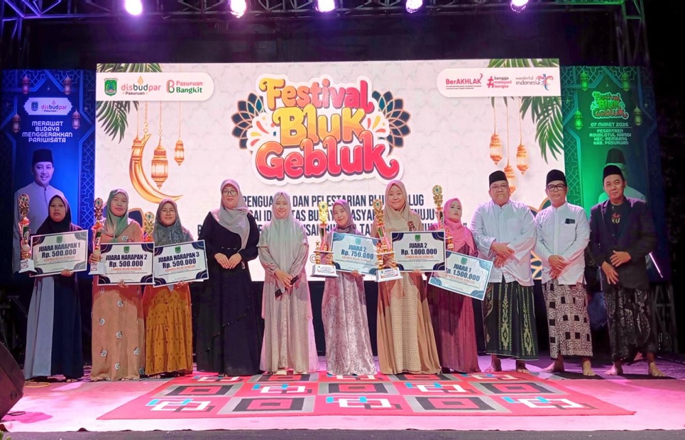 Pasuruan Regency Hosts Bluk Gebluk Festival at Pondok Pesantren Roudlotul Hamdi, Rembang