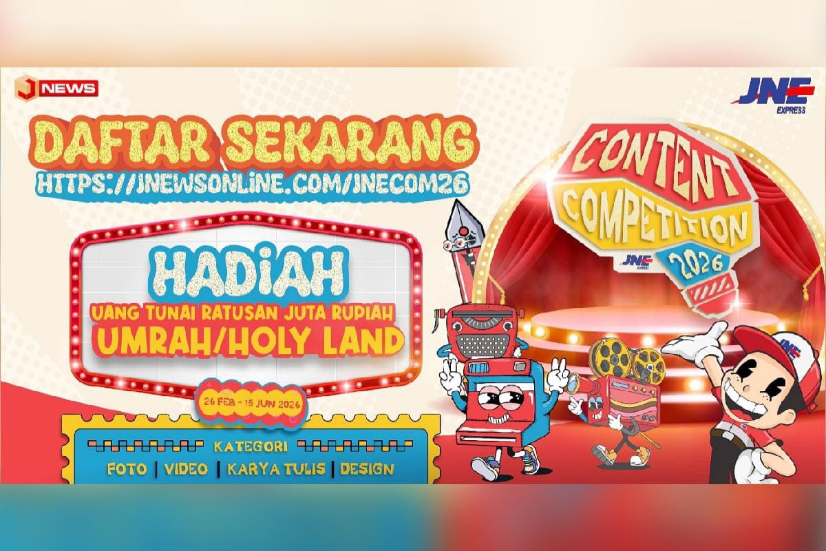 JNE Content Competition 2026: Win Hundreds of Millions in Cash + Umrah & Holy Land Trips!