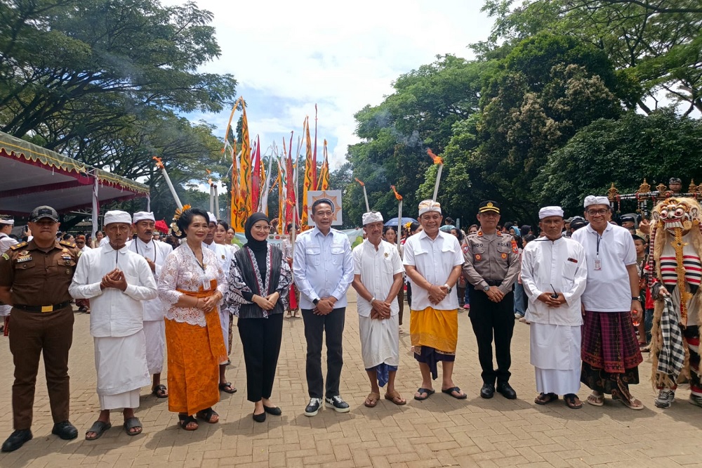 Ogoh-Ogoh Parade at Rampal Field Celebrates Nyepi Saka 1948 in Malang as Symbol of Tolerance Amid Ramadan