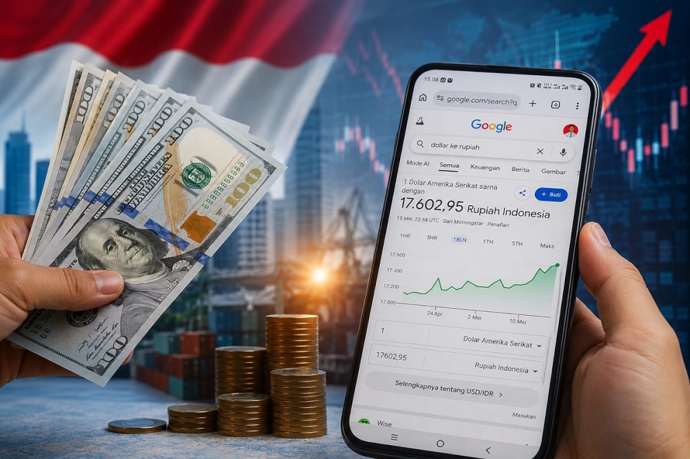 Rupiah Weakens to Rp17,602 Per Dollar as Prabowo Urges Calm