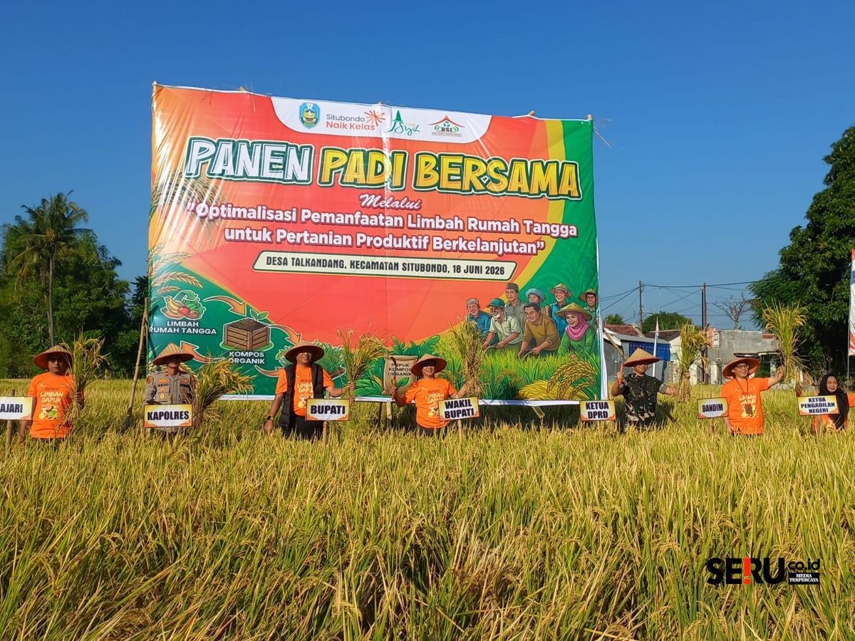 Situbondo Farmers Increase Rice Yield Using Kitchen Waste Fertilizer