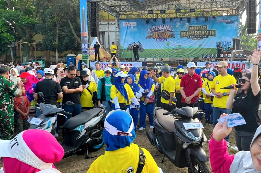 Yamaha Launches Gear Ultima 125 Hybrid Smart and Solid in Malang