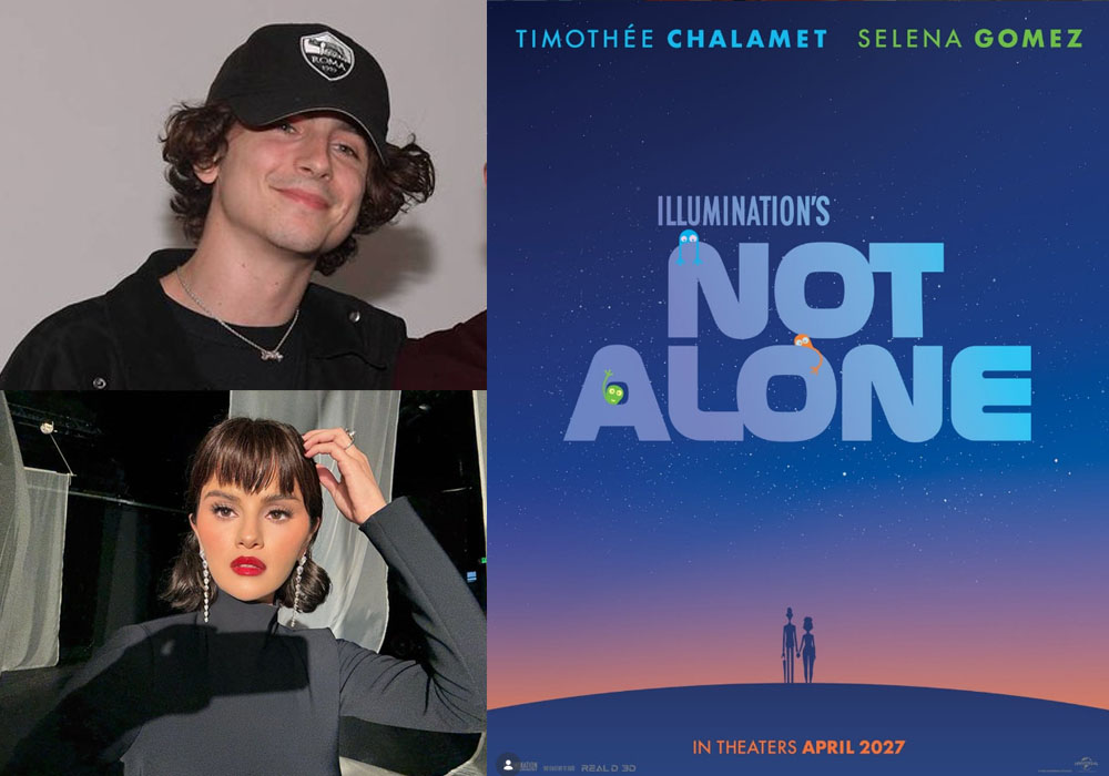Timothée Chalamet Makes Animation Debut with Selena Gomez in Not Alone