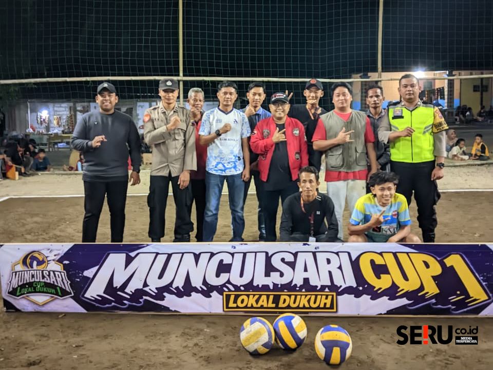 Vibrant Volleyball Competition Kicks Off in Kunti Village Boyolali