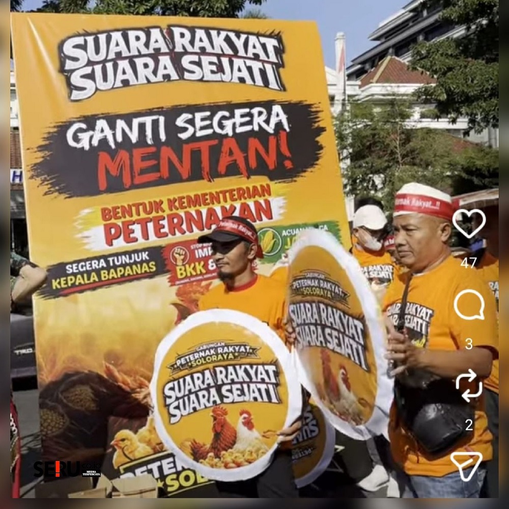 Solo Chicken Farmers Smash Eggs in Protest Over Crashing Prices