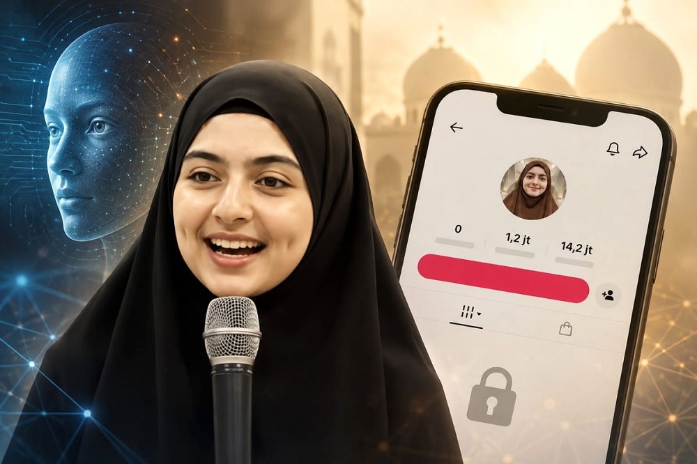 AI Ustazah Nia Hajar Goes Viral on TikTok Before Account Turns Private