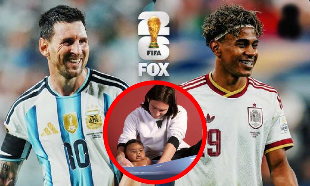 Messi Bathed Baby Lamine Yamal in 2007 — Now They Face Off in 2026 World Cup Final