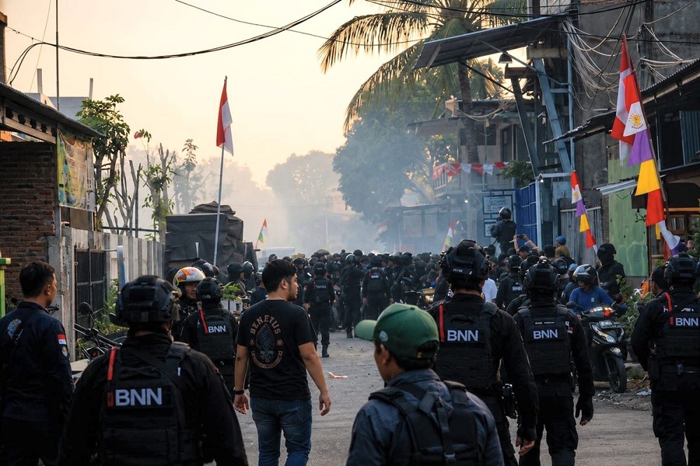 BNN Arrests Kampung Bahari Drug Boss at West Jakarta Beauty Salon