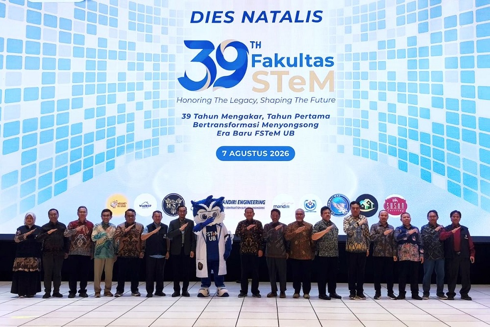 FSTeM UB Marks New Era as FMIPA Transforms During Dies Natalis Celebration