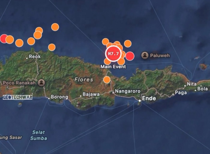 Flores Earthquake Death Toll Rises to 51 as Aftershocks Continue