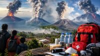 Four Indonesian Volcanoes Erupt Public Urged to Raise Alert Levels