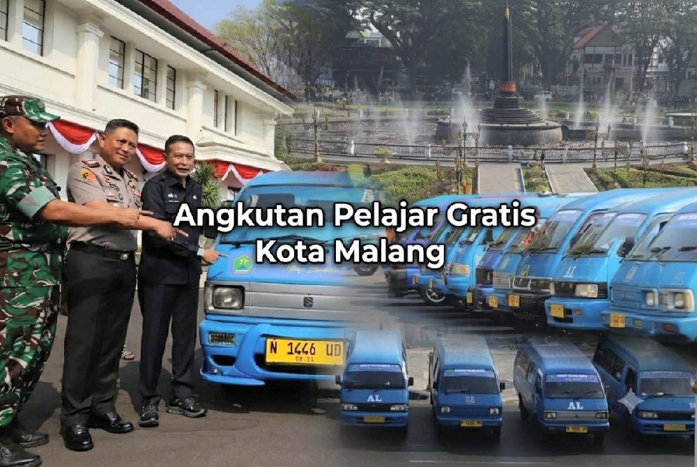 Malang Launches Free Student Transport Covering 15 Corridors